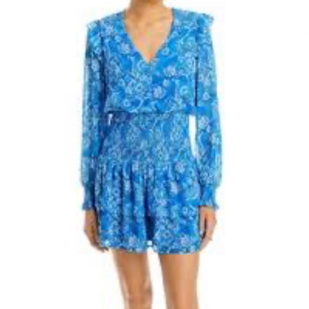 BLUE MINI DRESS